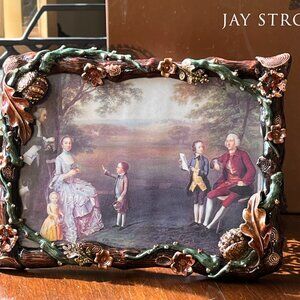 Jay Strongwater "Florentino" 5x7 Twig & Acorn Picture Frame